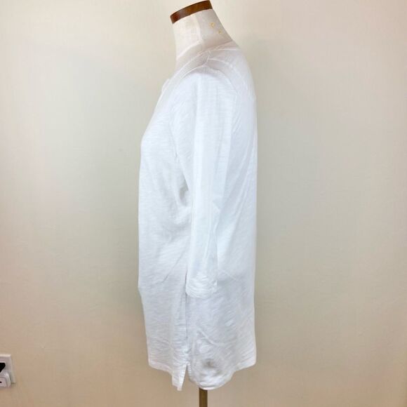 Boden Notch-Neck 3/4 Sleeve Blouse - Picture 4 of 6